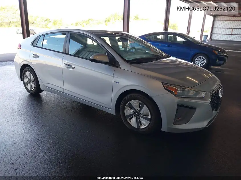 HYUNDAI IONIQ 2020, VIN KMHC65LC7LU232120