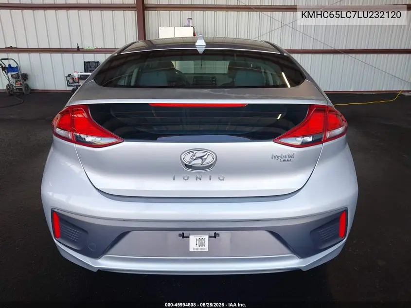 2020 HYUNDAI IONIQ VIN KMHC65LC7LU232120 — фото 21