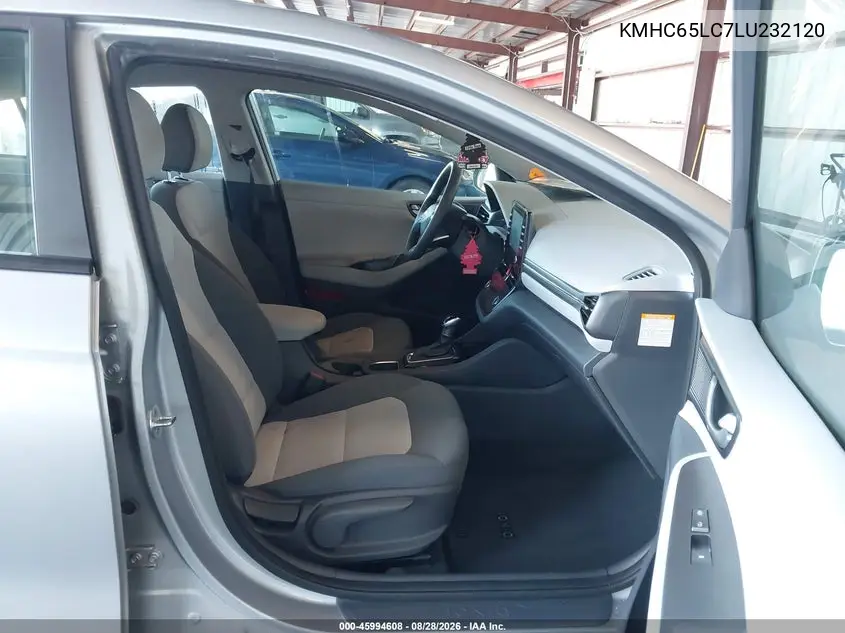 2020 HYUNDAI IONIQ VIN KMHC65LC7LU232120 — фото 5