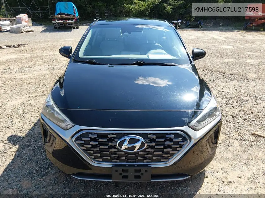 2020 HYUNDAI IONIQ VIN KMHC65LC7LU217598 — фото 17