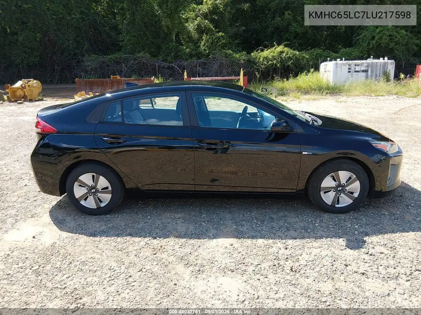 2020 HYUNDAI IONIQ VIN KMHC65LC7LU217598 — фото 18
