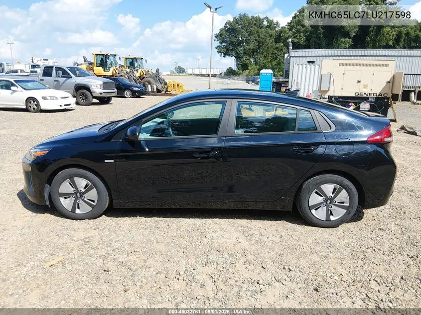 2020 HYUNDAI IONIQ VIN KMHC65LC7LU217598 — фото 19