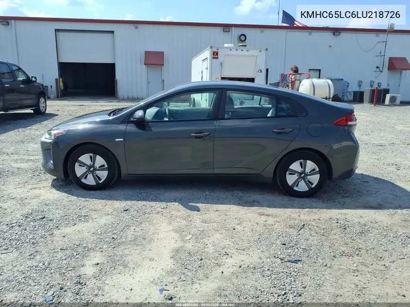 2020 HYUNDAI IONIQ VIN KMHC65LC6LU218726 — фото 14