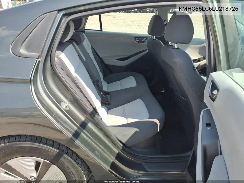 2020 HYUNDAI IONIQ VIN KMHC65LC6LU218726 — фото 8