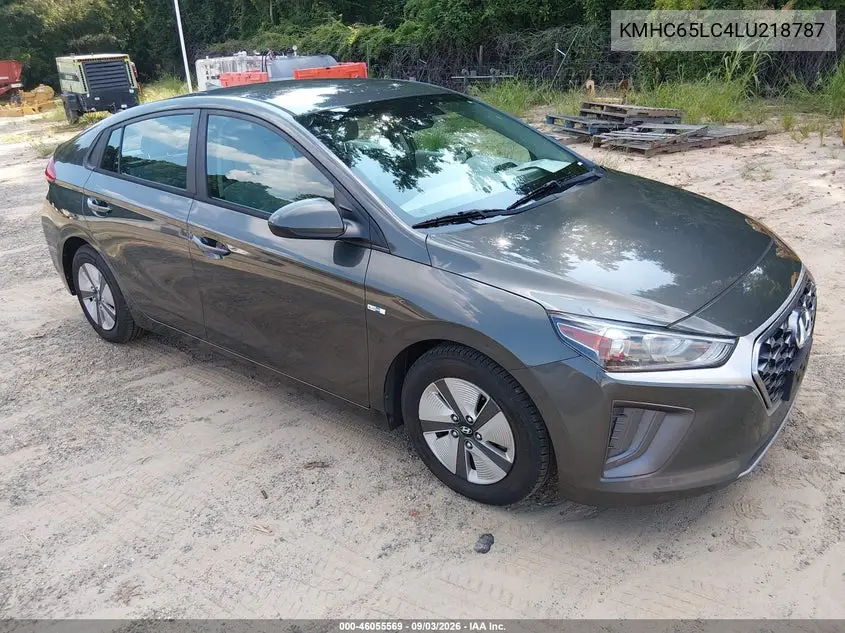 HYUNDAI IONIQ 2020, VIN KMHC65LC4LU218787