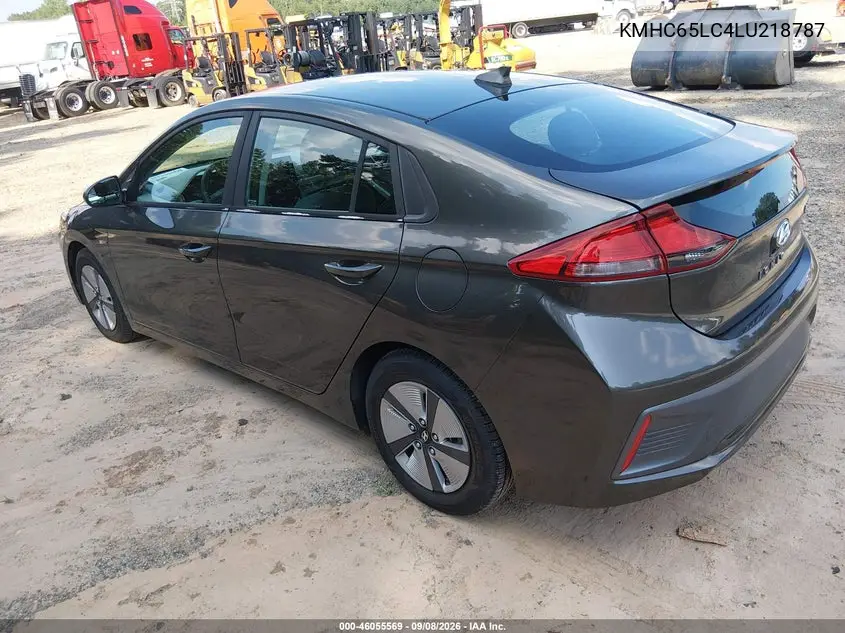 2020 HYUNDAI IONIQ VIN KMHC65LC4LU218787 — фото 3