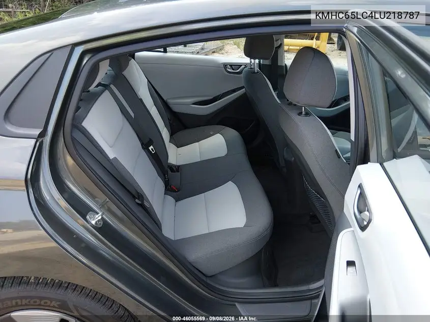 2020 HYUNDAI IONIQ VIN KMHC65LC4LU218787 — фото 8