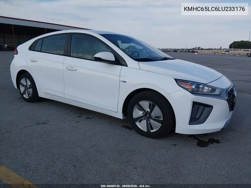 HYUNDAI IONIQ 2020, VIN KMHC65LC6LU233176