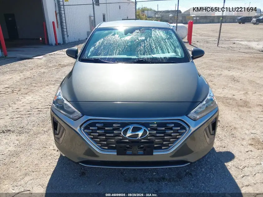2020 HYUNDAI IONIQ VIN KMHC65LC1LU221694 — фото 13