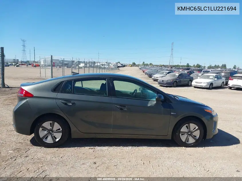 2020 HYUNDAI IONIQ VIN KMHC65LC1LU221694 — фото 14