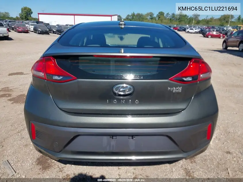 2020 HYUNDAI IONIQ VIN KMHC65LC1LU221694 — фото 17