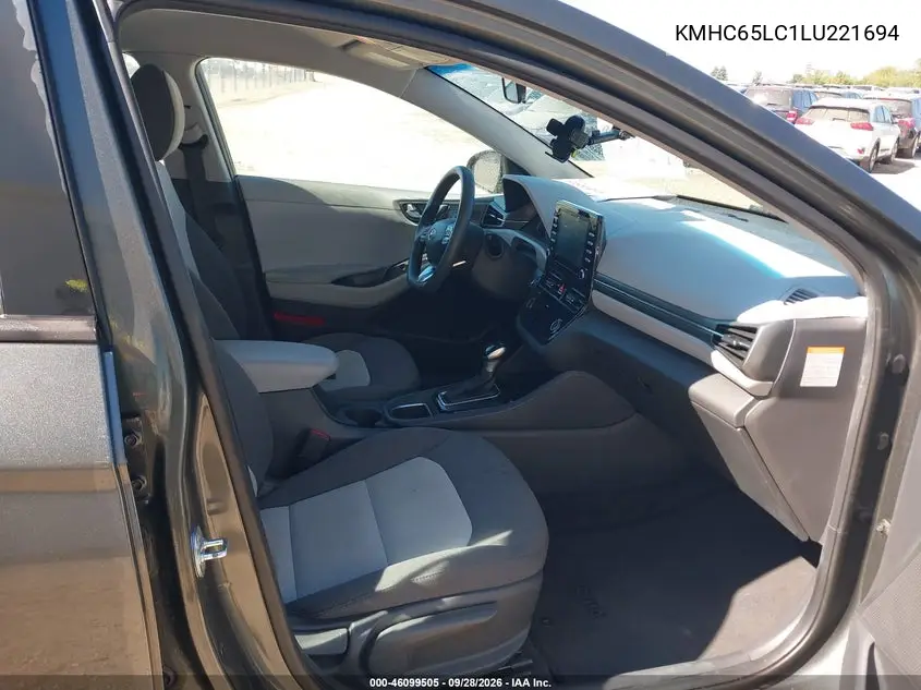 2020 HYUNDAI IONIQ VIN KMHC65LC1LU221694 — фото 5