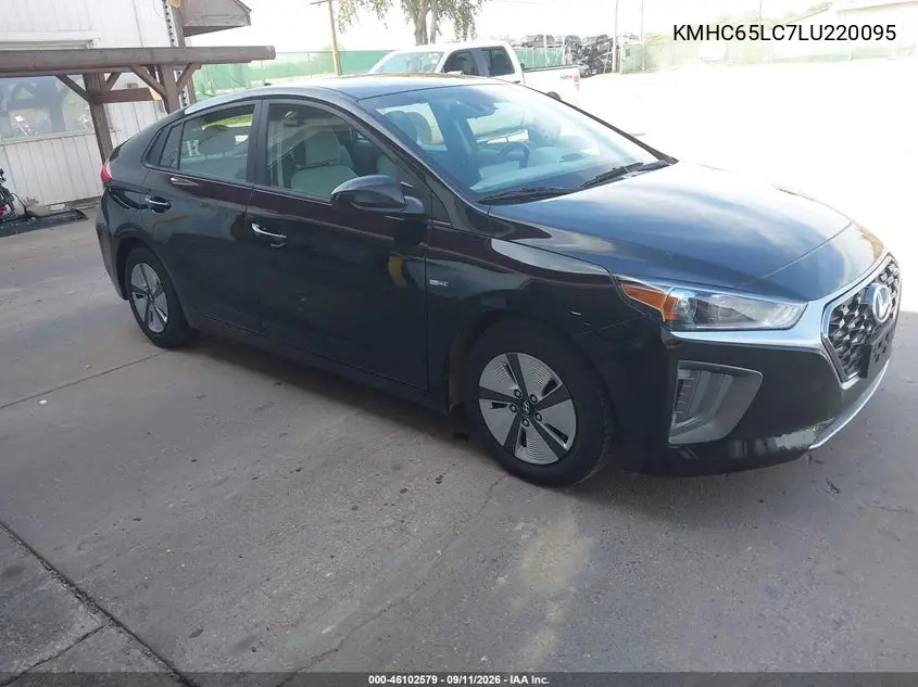HYUNDAI IONIQ 2020, VIN KMHC65LC7LU220095