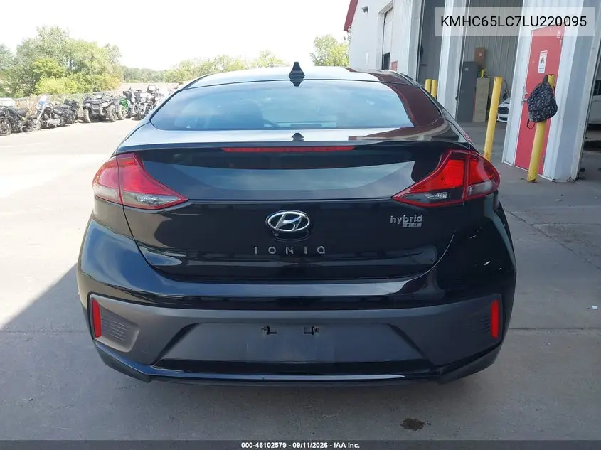 2020 HYUNDAI IONIQ VIN KMHC65LC7LU220095 — фото 16