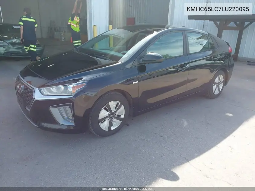 2020 HYUNDAI IONIQ VIN KMHC65LC7LU220095 — фото 2