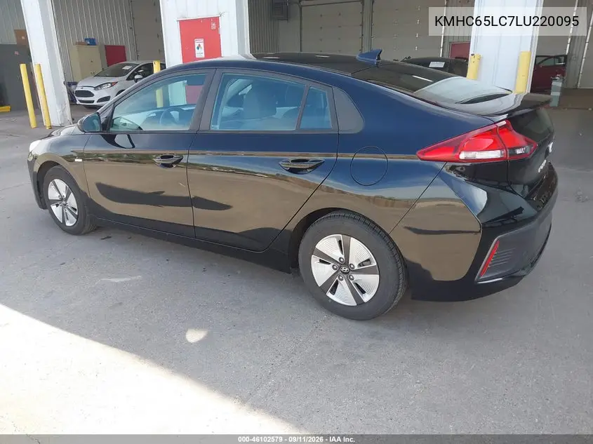 2020 HYUNDAI IONIQ VIN KMHC65LC7LU220095 — фото 3