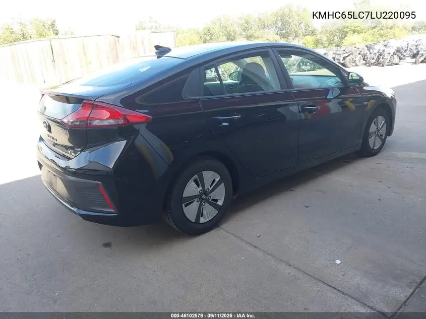 2020 HYUNDAI IONIQ VIN KMHC65LC7LU220095 — фото 4