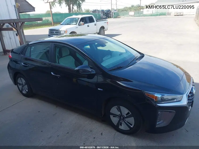 2020 HYUNDAI IONIQ VIN KMHC65LC7LU220095 — фото 6
