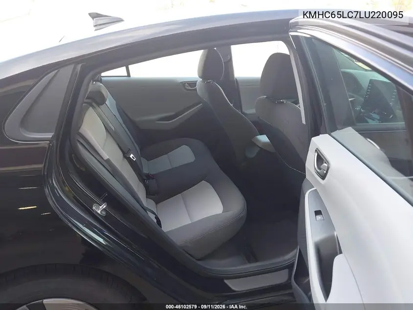 2020 HYUNDAI IONIQ VIN KMHC65LC7LU220095 — фото 8