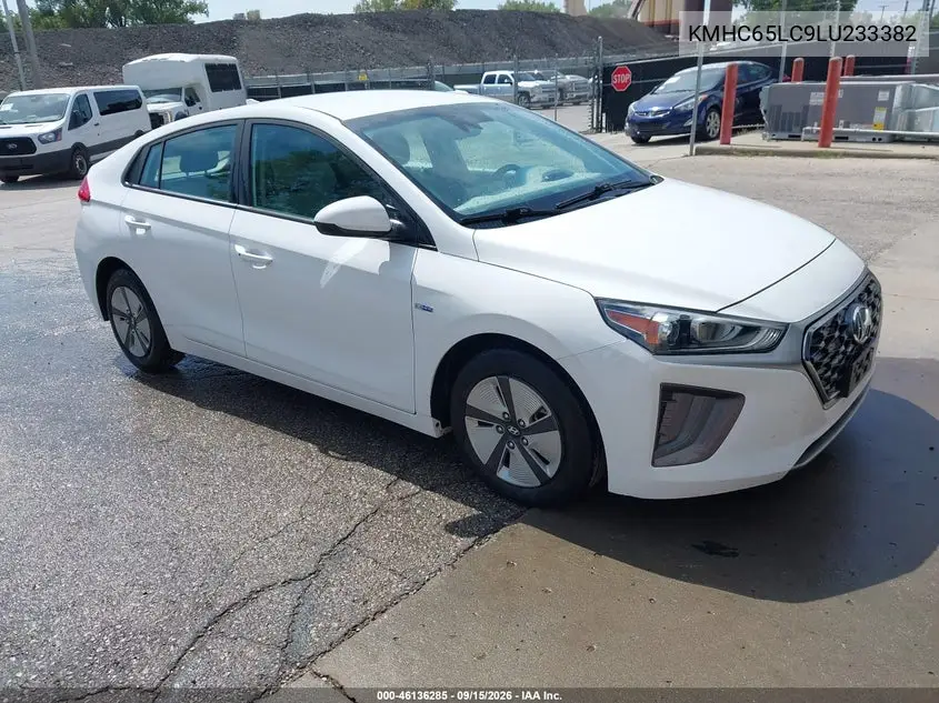 HYUNDAI IONIQ 2020, VIN KMHC65LC9LU233382