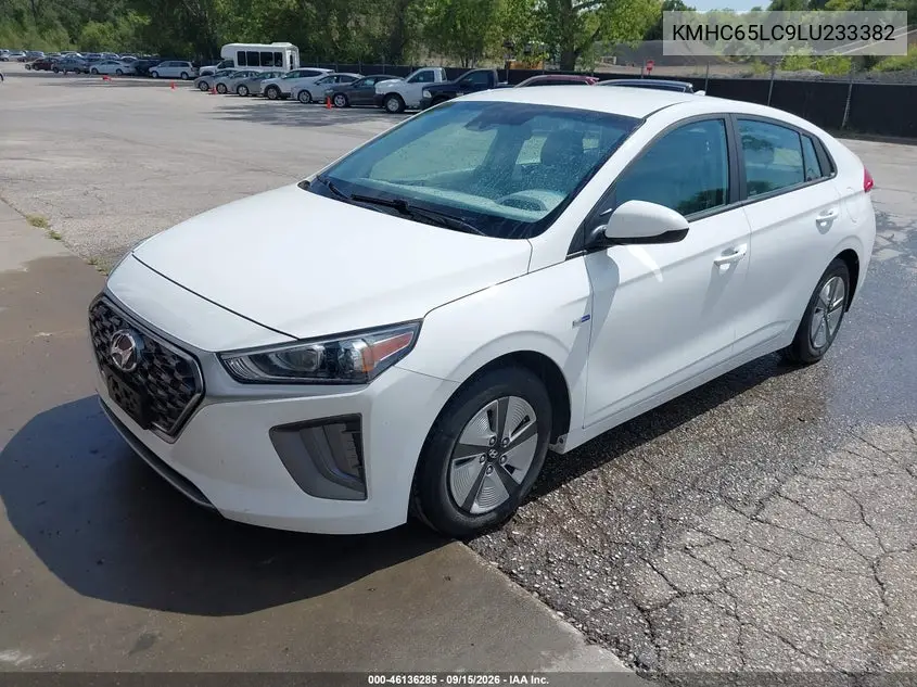 2020 HYUNDAI IONIQ VIN KMHC65LC9LU233382 — фото 2