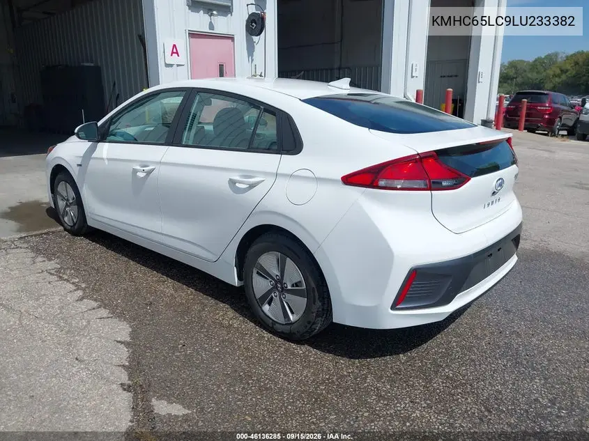 2020 HYUNDAI IONIQ VIN KMHC65LC9LU233382 — фото 3