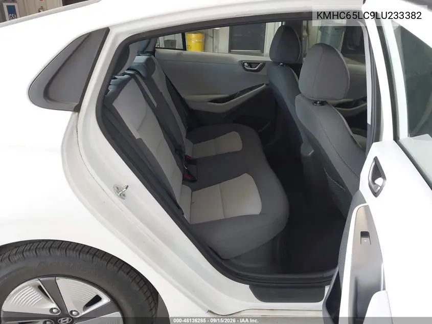 2020 HYUNDAI IONIQ VIN KMHC65LC9LU233382 — фото 8