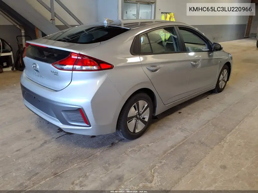 2020 HYUNDAI IONIQ VIN KMHC65LC3LU220966 — фото 4