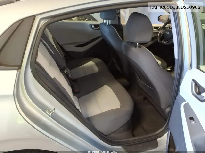 2020 HYUNDAI IONIQ VIN KMHC65LC3LU220966 — фото 8