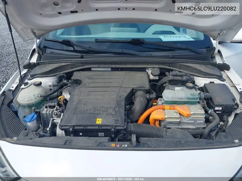 2020 HYUNDAI IONIQ VIN KMHC65LC9LU220082 — фото 10
