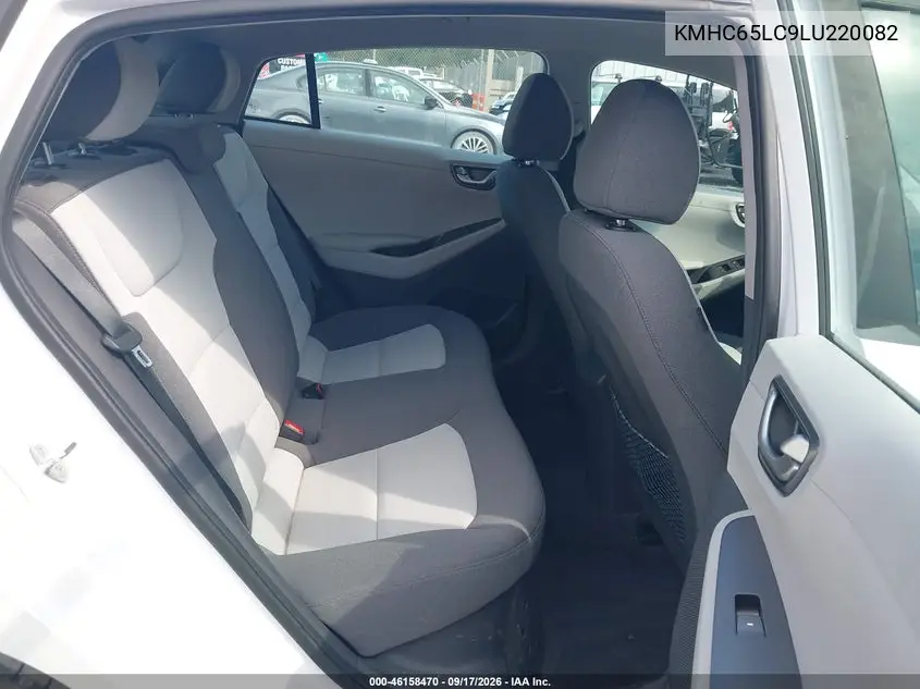 2020 HYUNDAI IONIQ VIN KMHC65LC9LU220082 — фото 8