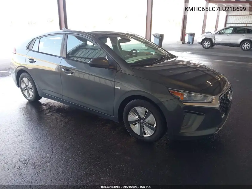 HYUNDAI IONIQ 2020, VIN KMHC65LC7LU218699