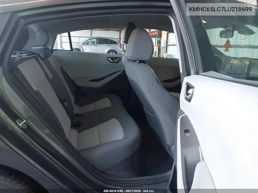 2020 HYUNDAI IONIQ VIN KMHC65LC7LU218699 — фото 8
