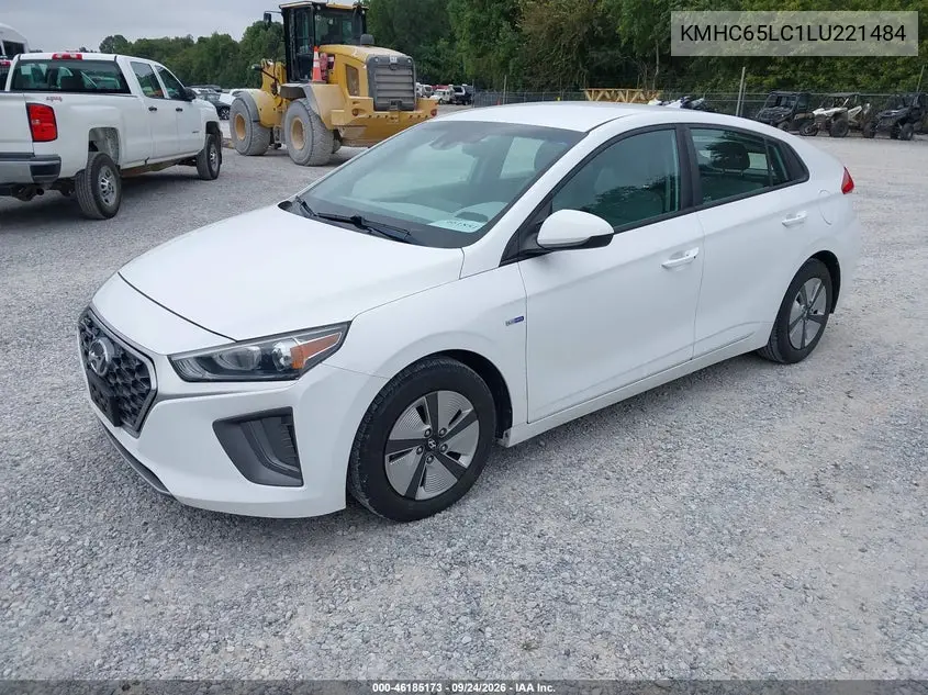 2020 HYUNDAI IONIQ VIN KMHC65LC1LU221484 — фото 2