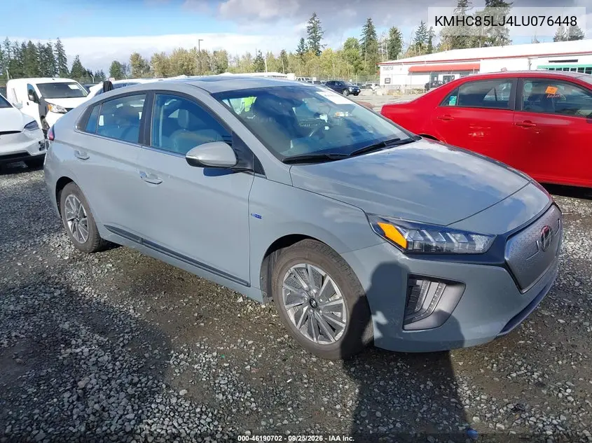 HYUNDAI IONIQ 2020, VIN KMHC85LJ4LU076448