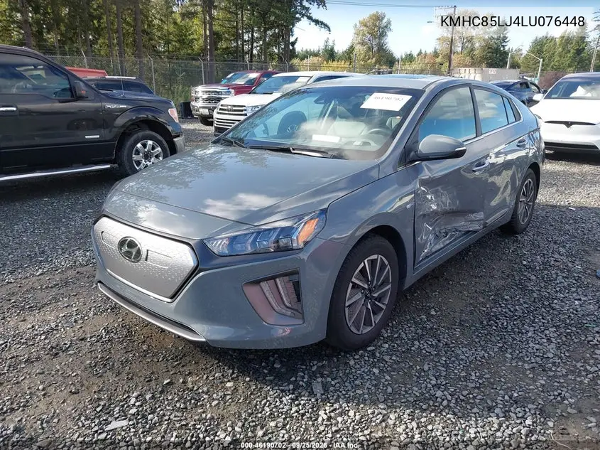 2020 HYUNDAI IONIQ VIN KMHC85LJ4LU076448 — фото 2