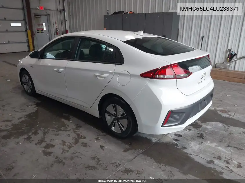 2020 HYUNDAI IONIQ VIN KMHC65LC4LU233371 — фото 3