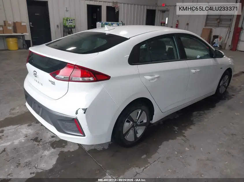 2020 HYUNDAI IONIQ VIN KMHC65LC4LU233371 — фото 4