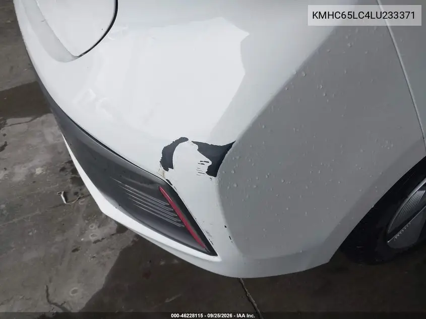 2020 HYUNDAI IONIQ VIN KMHC65LC4LU233371 — фото 6