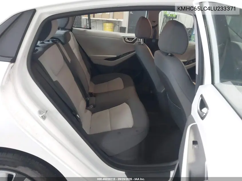 2020 HYUNDAI IONIQ VIN KMHC65LC4LU233371 — фото 8