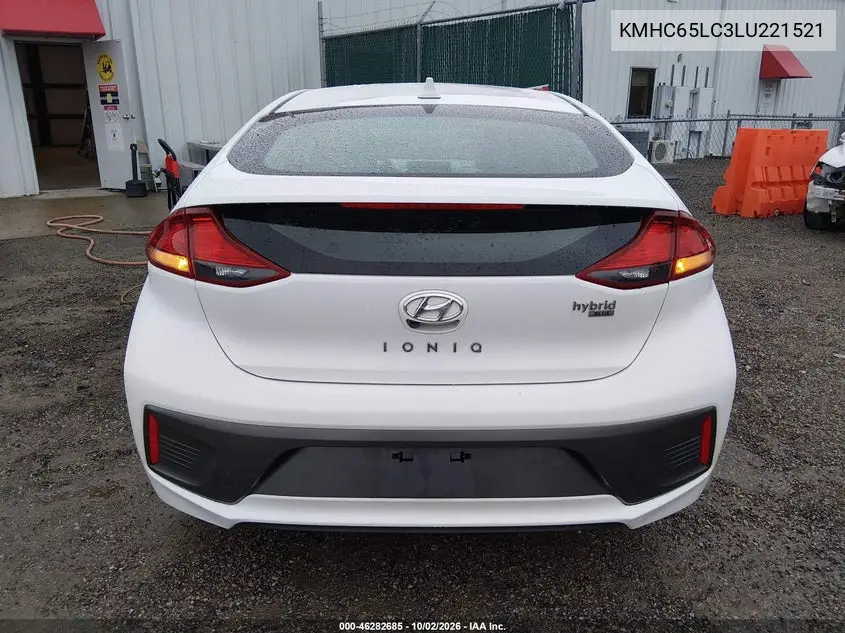 2020 HYUNDAI IONIQ VIN KMHC65LC3LU221521 — фото 21