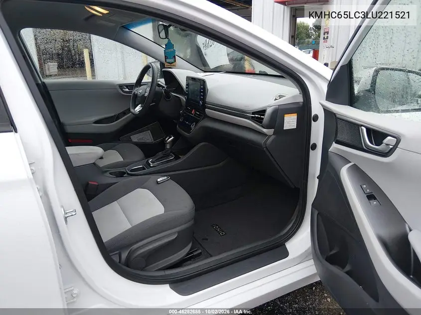 2020 HYUNDAI IONIQ VIN KMHC65LC3LU221521 — фото 5