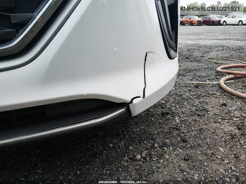 2020 HYUNDAI IONIQ VIN KMHC65LC3LU221521 — фото 6