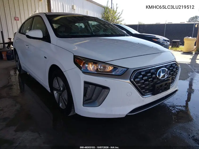 HYUNDAI IONIQ 2020, VIN KMHC65LC3LU219512
