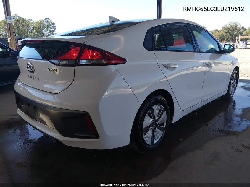 2020 HYUNDAI IONIQ VIN KMHC65LC3LU219512 — фото 4