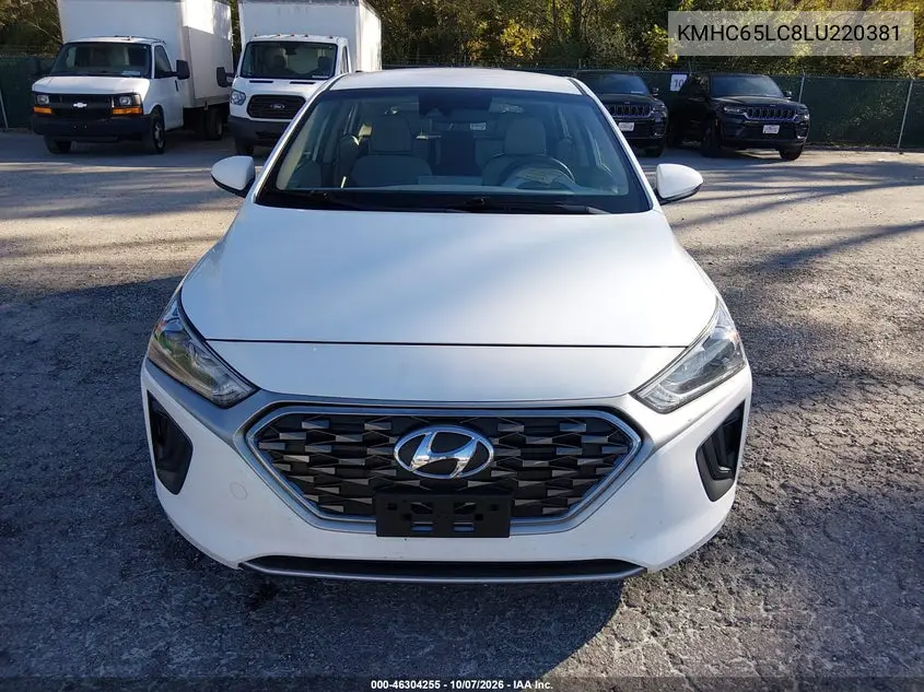 2020 HYUNDAI IONIQ VIN KMHC65LC8LU220381 — фото 15