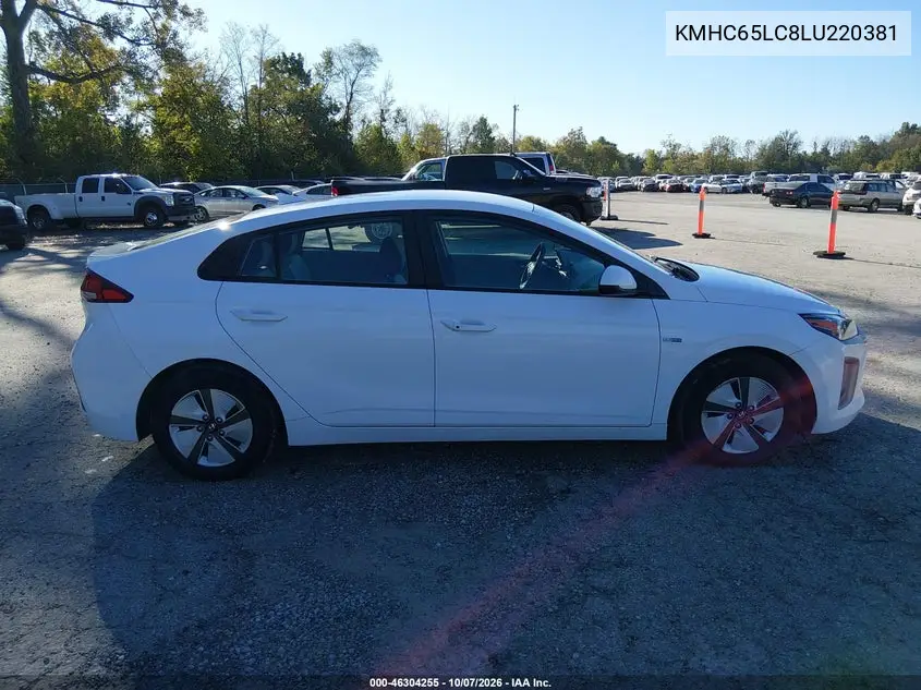 2020 HYUNDAI IONIQ VIN KMHC65LC8LU220381 — фото 16