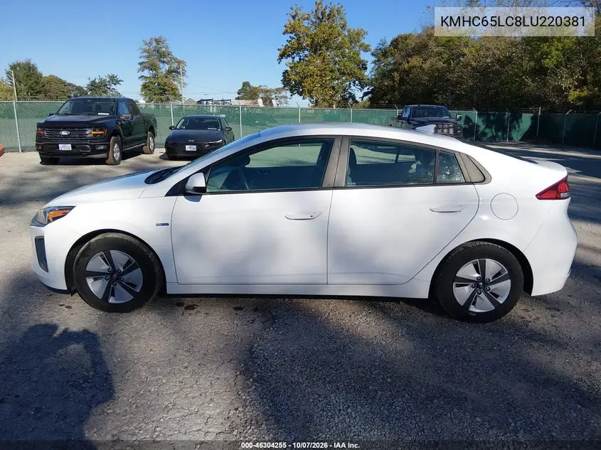 2020 HYUNDAI IONIQ VIN KMHC65LC8LU220381 — фото 17