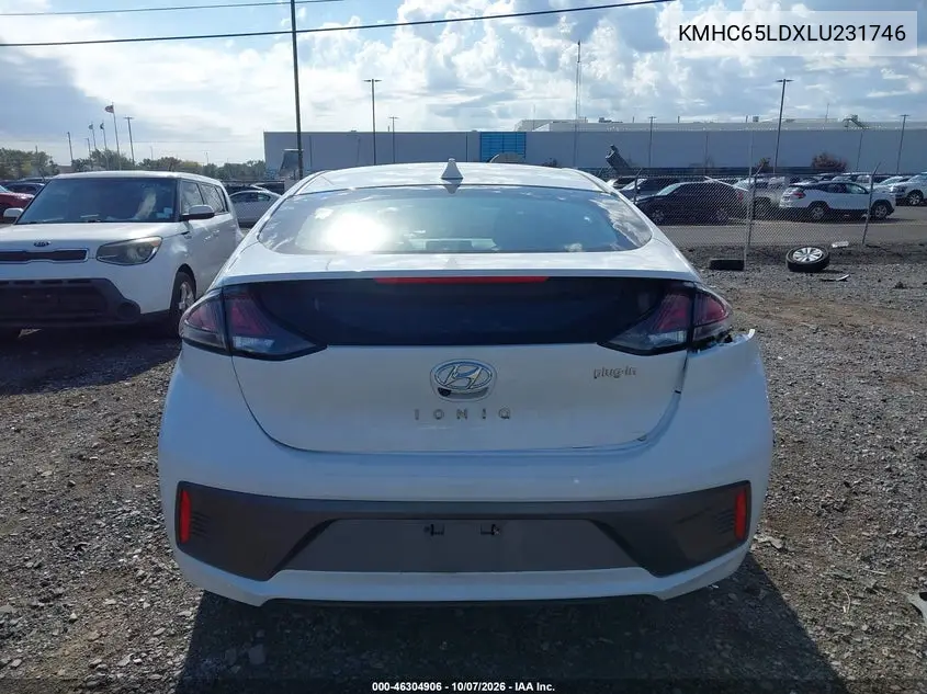 2020 HYUNDAI IONIQ VIN KMHC65LDXLU231746 — фото 16