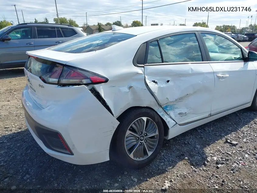 2020 HYUNDAI IONIQ VIN KMHC65LDXLU231746 — фото 17
